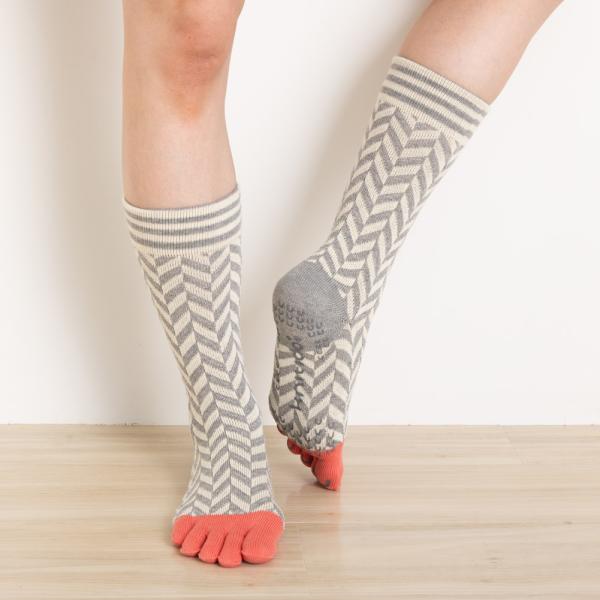 5�{�w�\�b�N�X �n�C�N���[ 23-25cm �I�[�K�j�b�N�R�b�g�� ����~�� �J���t�� 140216 RETRO �w�����{�[�� �ܖ{�w �C�� ���{�� �j�b�e�B�h knitido ���i�摜2