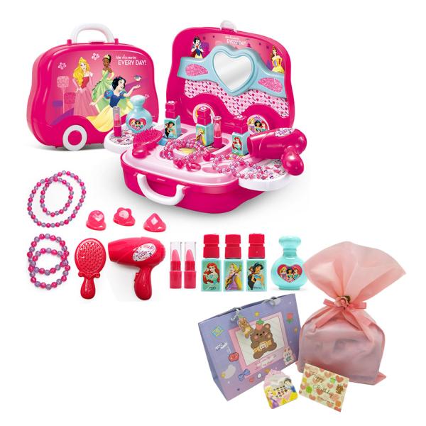 プリンセス プレミアム ギフトラッピングセット キッズ お化粧セット