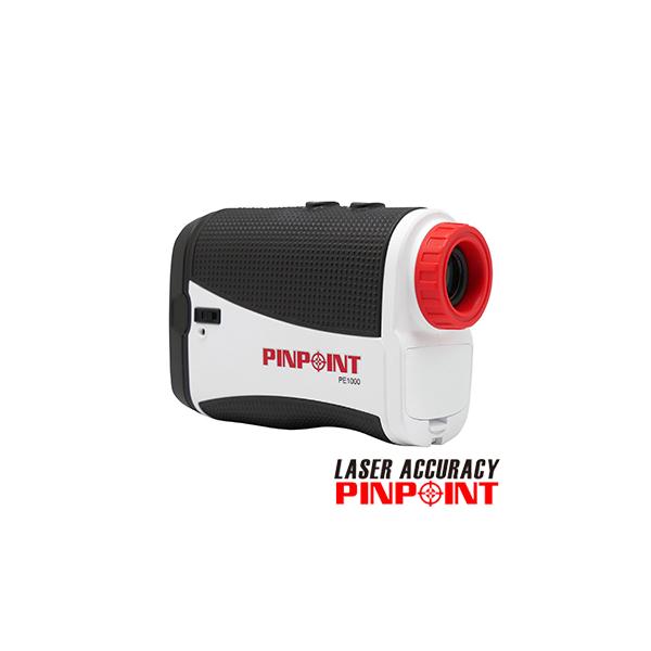 PINPOINT PE1000 ゴルフレーザー距離計（カラー液晶・イージーショット） ロックオン・バイブレーション機能付 レーザーアキュラシー ピンポイント