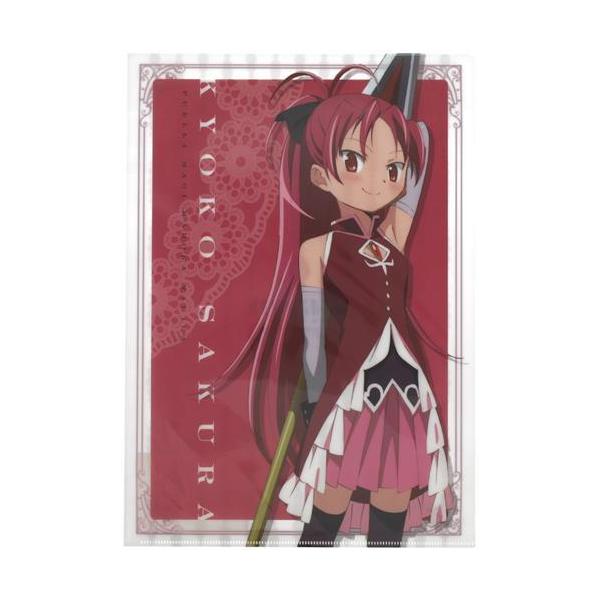 ロッテリア×Newtype 魔法少女まどかマギカ オリジナルグッズ抽選くじ 佐倉杏子 クリアファイル