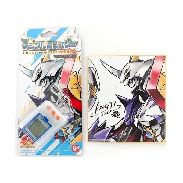 新品 デジタルモンスター ver.20th オメガモンカラー 色紙付き 新品 デジタルモンスター Ver.20th オメガモンカラー+早期購入特典 イラスト