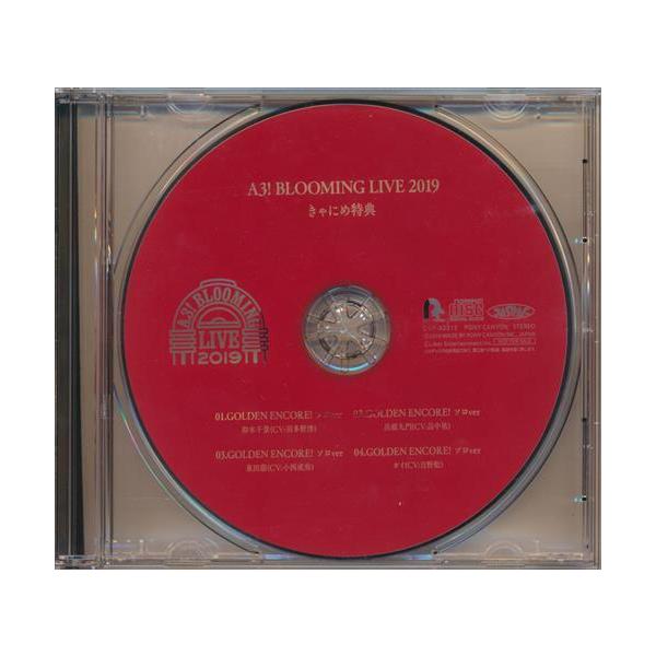 A3 BLOOMING LIVE 2019 GOLDEN ENCORE ソロver.CD きゃにめ.jp BD/DVD
