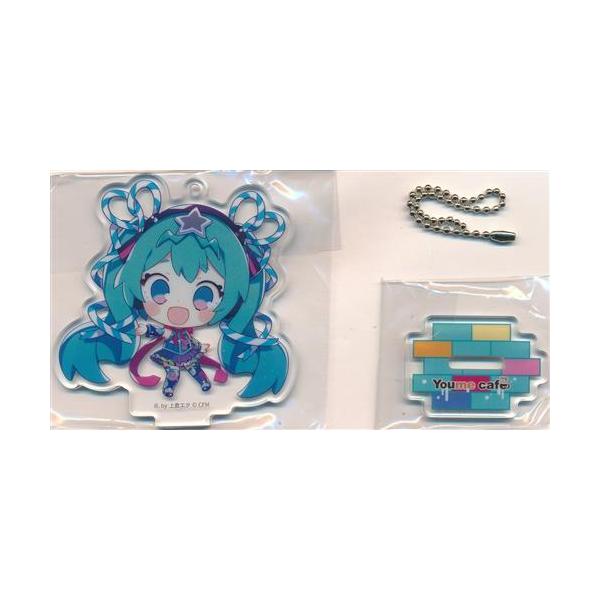 初音ミク×Youme cafe トレーディングアクリルスタンドキーホルダー 初音ミク A ボーカロイド ボカロ VOCALOID
