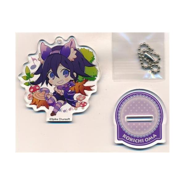 【値下げ】ダンガンロンパV3 王馬小吉 イラストレーターコラボ缶バッジ/アクスタ ダンガンロンパ×ILLUSTRATOR×SWEETS PARADISE トレーディングアクリル