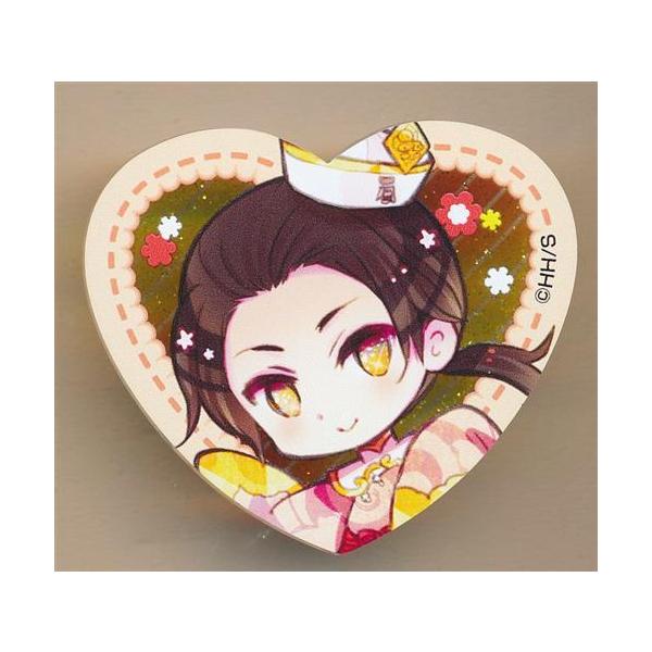 ヘタリア　ハート型　ラメアクリルバッジ ヘタリア WorldStars ハート型ラメアクリルバッジ Vol.3 中国
