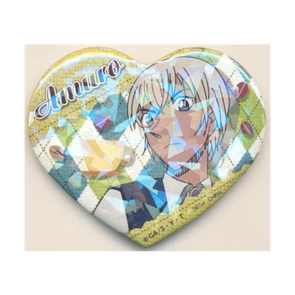 名探偵コナン キラキラハート缶バッジ 降谷零(バーボン/安室透