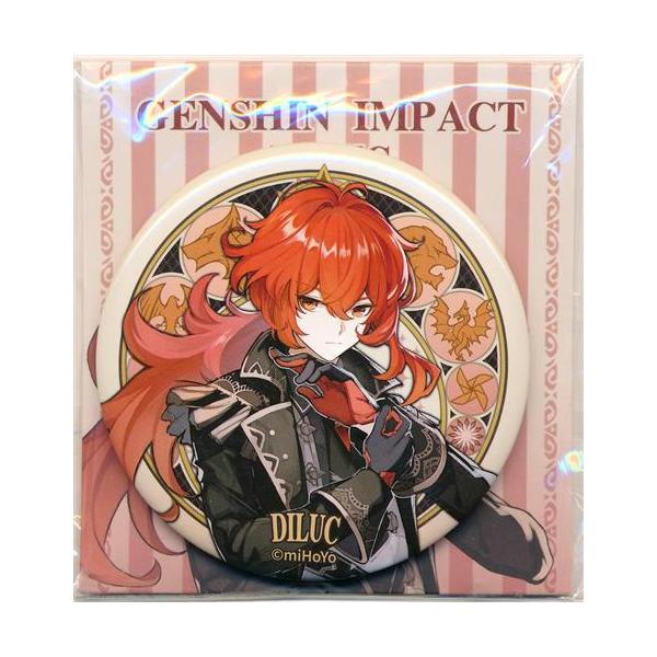 原神 キャラクター缶バッジ モンド城シリーズ ディルック : らしんばん