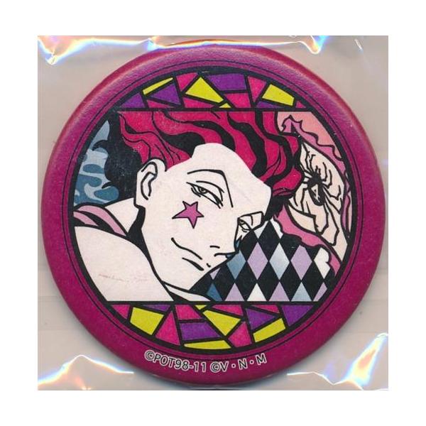 HUNTER×HUNTER 切り絵シリーズ 和紙缶バッジ Vol.3 ヒソカ=モロウ JUMP