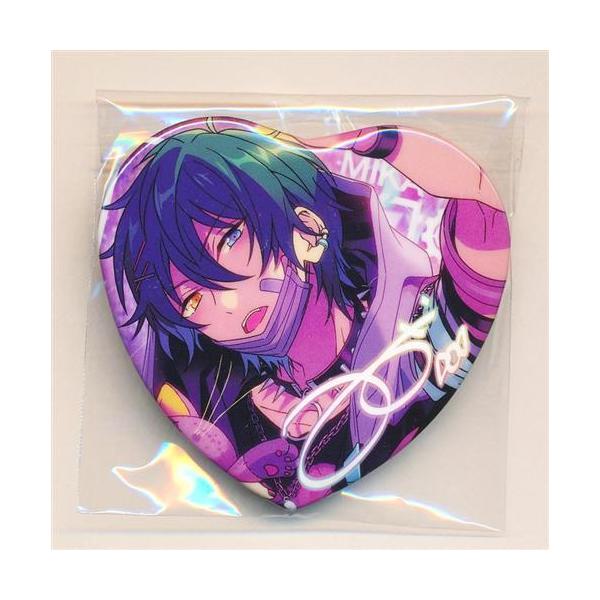 あんスタ 願望缶バッジ みか あんさんぶるスターズ 中国限定 ホログラム 願望ハート缶バッジ