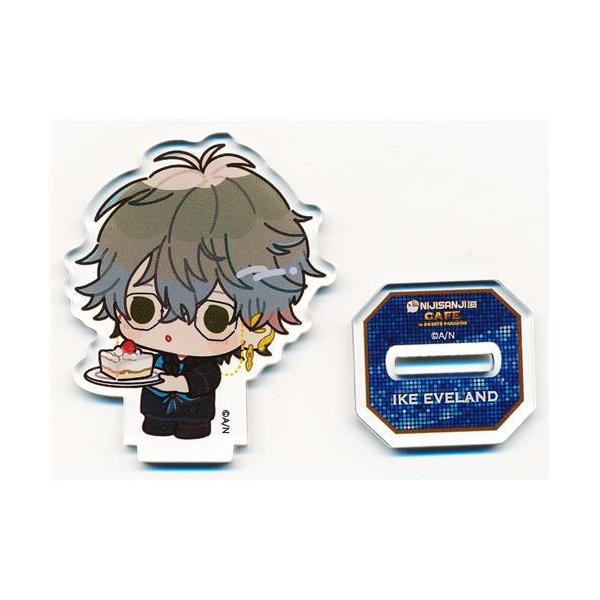 アイク・イーヴランド Ike Eveland アクリルグッズ　サインバッジ にじさんじ×SWEETS PARADISE NIJISANJI EN ミニキャラトレーディング