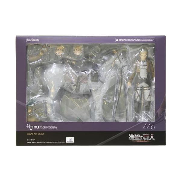 未使用品 進撃の巨人　エルヴィン・スミス　フィギュア　Figma　446 figma 446 進撃の巨人 エルヴィン・スミス (再販) フィギュア