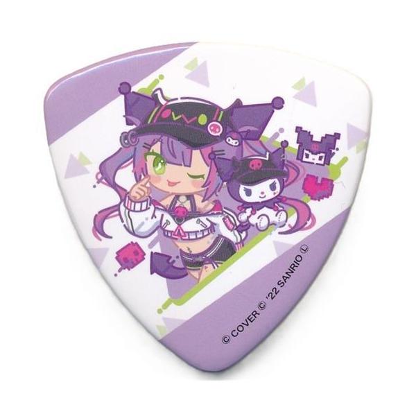 ホロライブ×SANRIO CHARACTERS さんかく缶バッジ 常闇トワ&クロミ