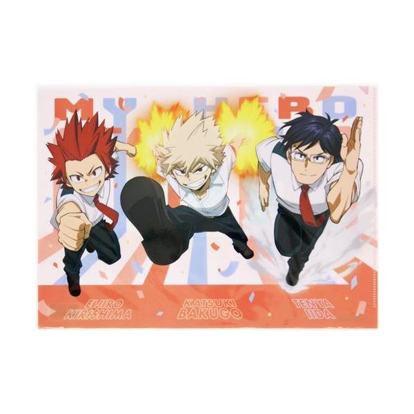 僕のヒーローアカデミア クリアファイル B 爆豪勝己&切島鋭児郎&飯田天