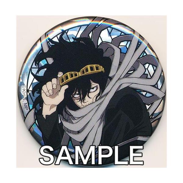 ステンドグラス風缶バッジ ヒロアカ ステンドグラス風トレーディングホログラム缶バッジ 轟焦凍