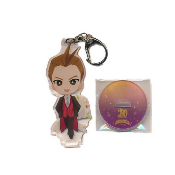 ★逆転裁判 カプコンカフェ アクリルスタンドキーホルダー 王泥喜法介 ☆逆転裁判 カプコンカフェ アクリルスタンドキーホルダー 王泥喜法介