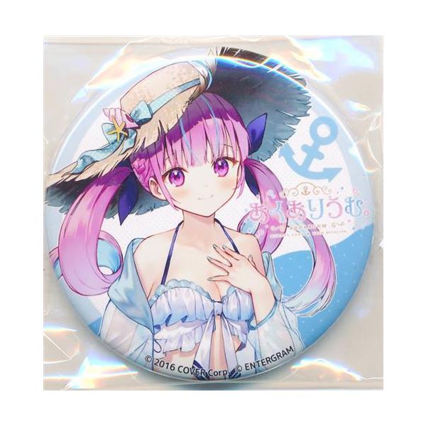 あくありうむ。 (ホロライブ) 缶バッジ 湊あくあ GEO特典 : らしんばん