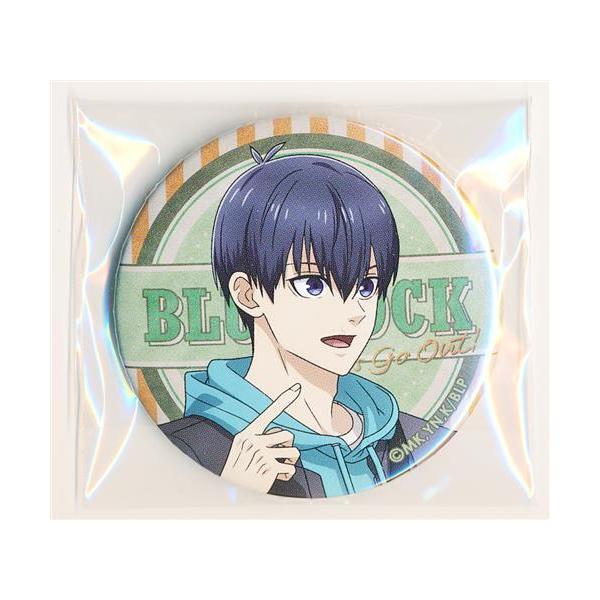 ブルーロック let's go out 潔世一　缶バッジ　レッツゴーアウト　潔 ブルーロック トレーディング缶バッジ?Let's Go Out? 潔世一