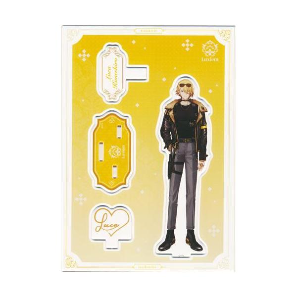 にじさんじEN LuxiemLuca Kaneshiro ルカカネシロ グッズ NIJISANJI EN Luxiem New Outfit Goods アクリルスタンド ルカ