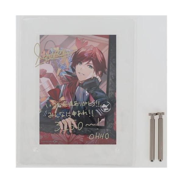 にじさんじ 誕生日グッズ ブロマイド付きアクリルフォトフレーム