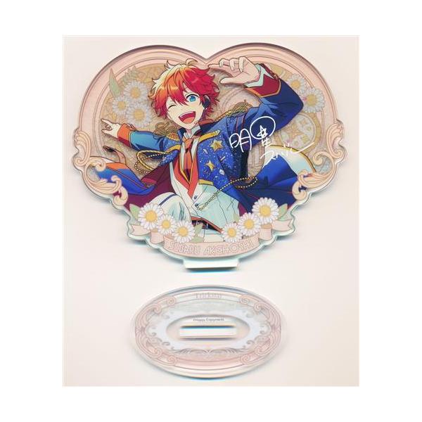 あんスタ 明星スバル 花の契約 缶バッジ 中国缶バッジ あんスタ 明星スバル 中国契約ハートアクリルスタンド 缶バッジ