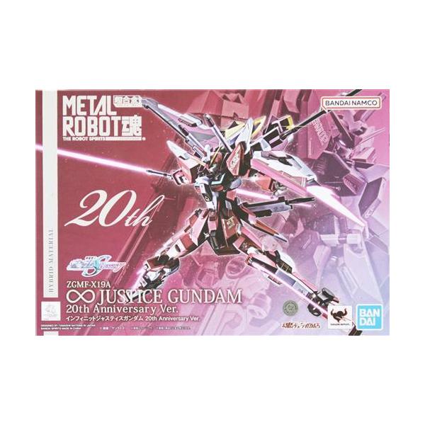 【未開封】L ROBOT魂 インフィニットジャスティスガンダム 20th 未開封METAL ROBOT魂 <SIDE MS> 機動戦士ガンダムSEED DESTINY