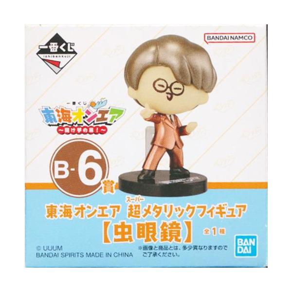 未開封一番くじ 東海オンエア ?開け夢の扉? B-6賞 東海オンエア 超メタリックフィギュア 虫眼鏡