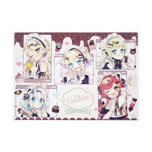 ぶいすぽっ！バレンタイン2024 クリアポスター ぶいすぽっ！バレンタイン2024】クリアポスター