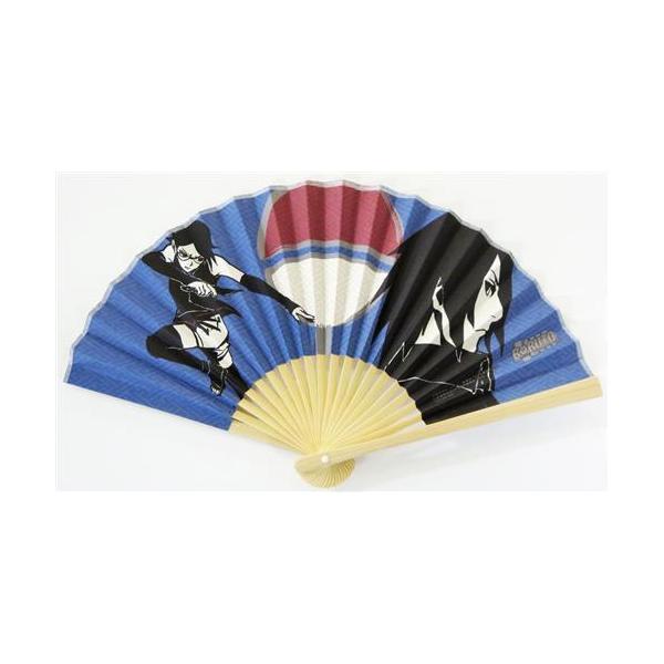 BORUTO -NARUTO THE MOVIE- 岸本斉史描き下ろし 彩色墨画扇子 うちは