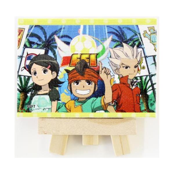 イナズマイレブン キャンバスボードミニ 01 場面写イラスト 円堂守&豪