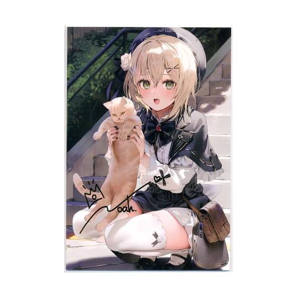 ぶいすぽっ 誕生日記念 2024 複製箔押しサイン入りポストカード 胡桃の