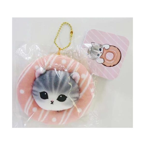 mofusand ドーナツくじ C賞 ドーナツにゃんマスコット ピンク