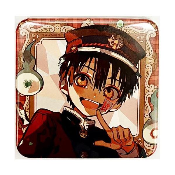 地縛少年花子くん 10周年記念　ミュージアム 七不思議　スクエア缶バッジ 地縛少年花子くん】10周年記念ミュージアムの追加新作グッズ＆神奈川