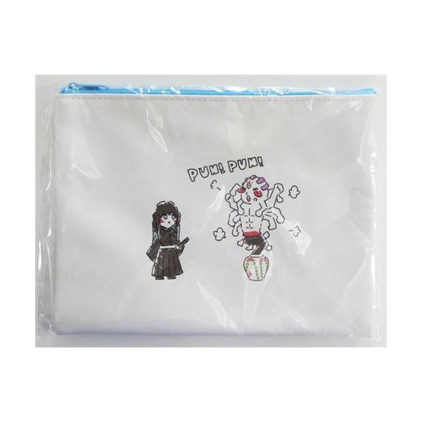 時透無一郎 柱展ポーチ 新品未使用 鬼滅の刃 全集中展 -刀鍛冶の里編・柱稽古編- ゆるフラットポーチ 時透