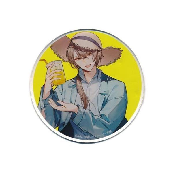 にじさんじ×沖縄シークワーサー本舗 アクリルコースター 加賀美ハヤト