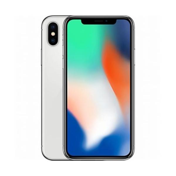 iPhoneX 5.8インチ 256GB シルバー au SIMロック解除済 (MQC22J/A