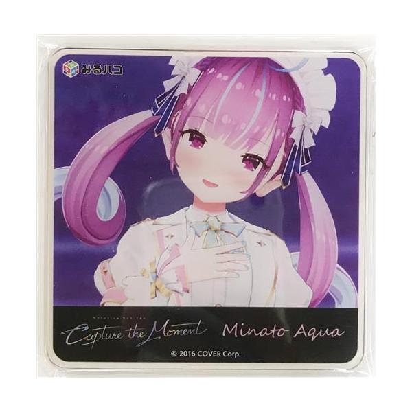 ホロライブ JOYSOUND みるハコ アクリルコースター　2点　湊あくあ ホロライブ JOYSOUND みるハコ アクリルコースター 2点 湊あくあ