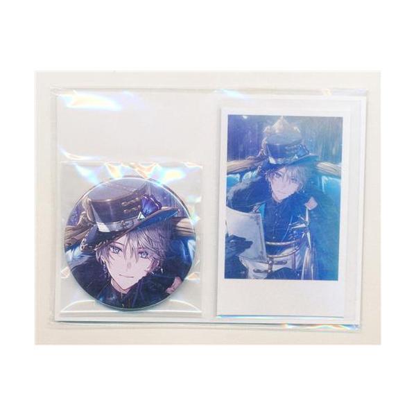 にじさんじ 誕生日グッズ2024 缶バッジ&チェキ風カード 甲斐田晴