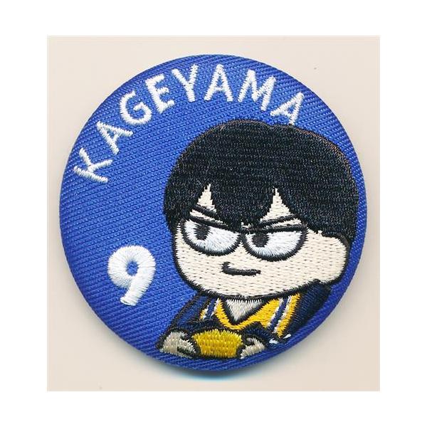 影山飛雄 缶バッジ プール掃除 グリッター ハイキュー!! 日向翔陽 影山飛雄 グリッター缶バッジ プール掃除