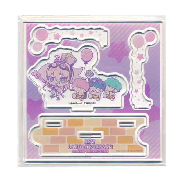 ニューダンガンロンパ V3 みんなのコロシアイ新学期×サンリオキャラクターズ サンリオアニメストアくじ B-3賞 アクリルフィギュアプレート 入間美兎
