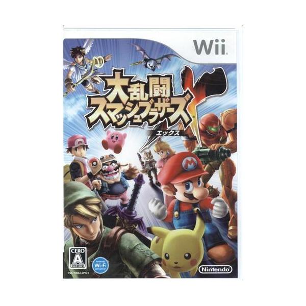 wiiと大乱闘スマッシュブラザーズとwiipartyとwiisports Wii】 大乱闘スマッシュブラザーズX スマブラ 大乱闘 wii x スマブラx