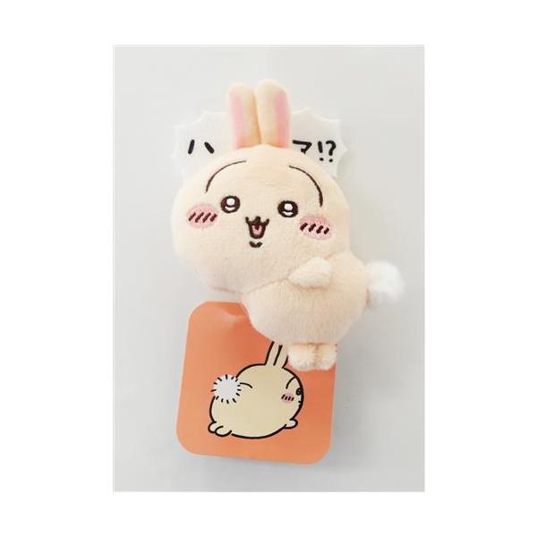 ヴァンねねくじ　A賞　ぬいぐるみ　E賞　缶バッジ ちいかわ うさぎだらけくじ E賞 ぬいぐるみバッジ うさぎ ハァ