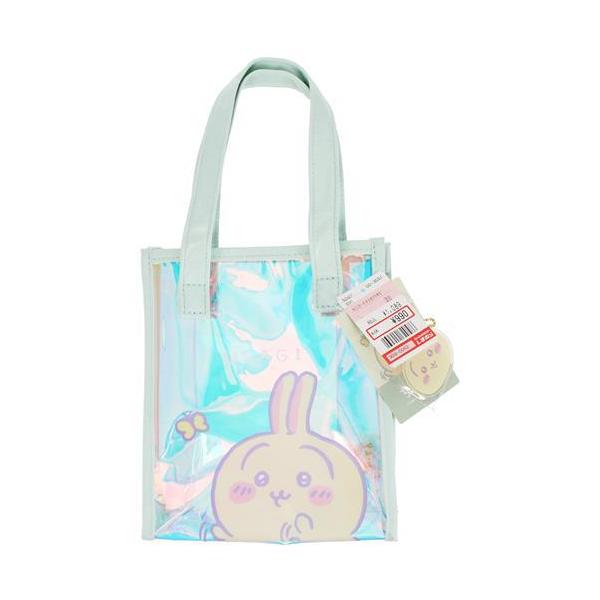 ちいかわ×しまむら オーロラミニトートバッグ うさぎ : らしんばん通販