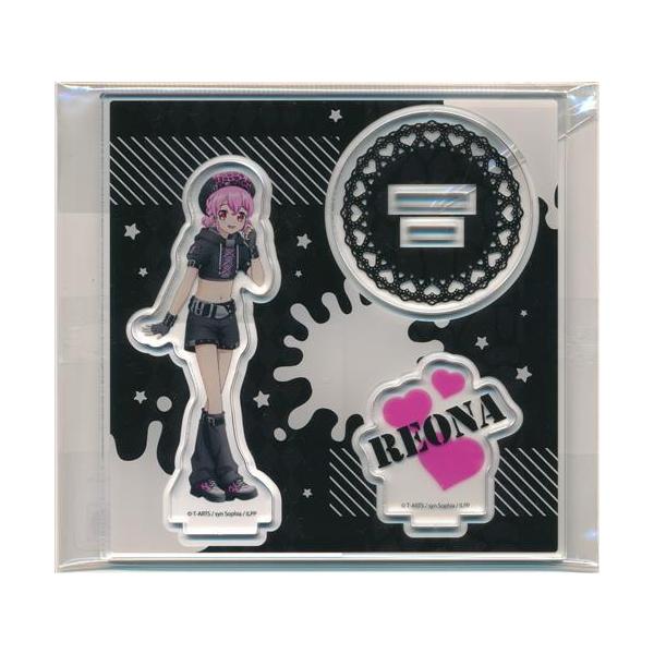 アイドルランドプリパラ アクリルフィギュアプレート 01 レオナ