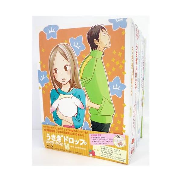 アニメBlu-ray うさぎドロップ 初回限定版全4巻 セット うさぎドロップ