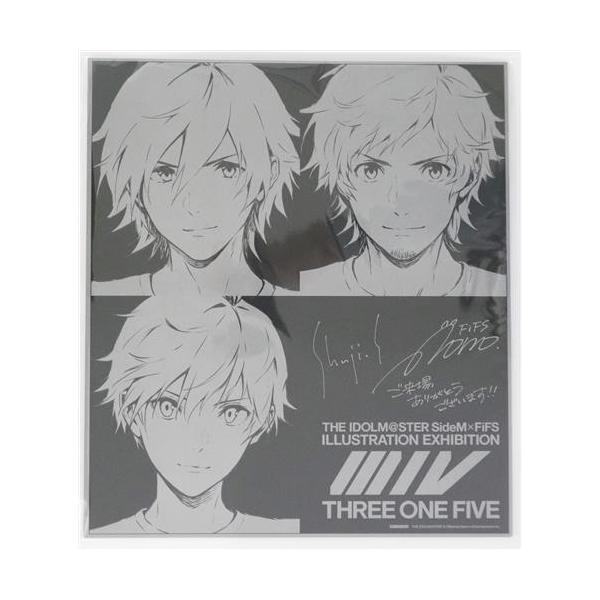 アイドルマスター SideM×FiFS イラスト展『スリー・ワン・ファイヴ』 VOL.5 FiFS複製サイン入りイラストカード 天ヶ瀬冬馬&amp;天道輝&amp;天