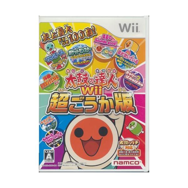[Release date: November 29, 2012]商品名: 太鼓の達人Wii 超ごうか版 (通常版) 【Wii】メーカー名: バンダイナムコゲームスJANコード: 4582224498246商品番号: L06857242商品...