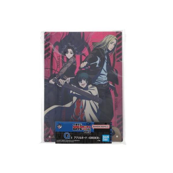 一番くじ SAKAMOTO DAYS vol.2 G賞 アクリルボード -ORDER- 大佛&南雲