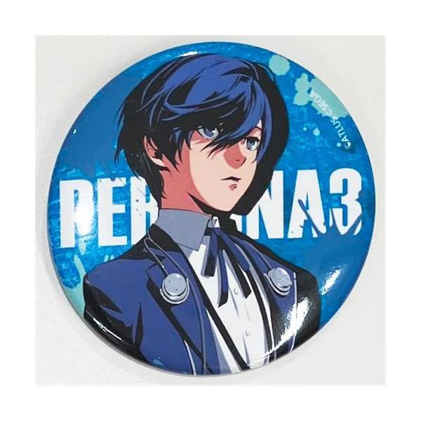 ペルソナ 3 P25th FES 大展覧会 オリジナル缶バッジ P3M 男性主人公