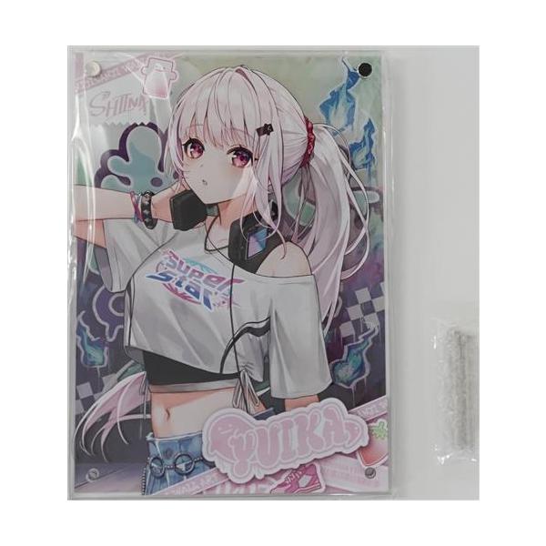 ゆんみ　初枕うつら　タペストリー　アクリルブロック　アクリルパネル　ファイル 夜明け前より瑠璃色な]アクリルパネル（鷹見沢 菜月）