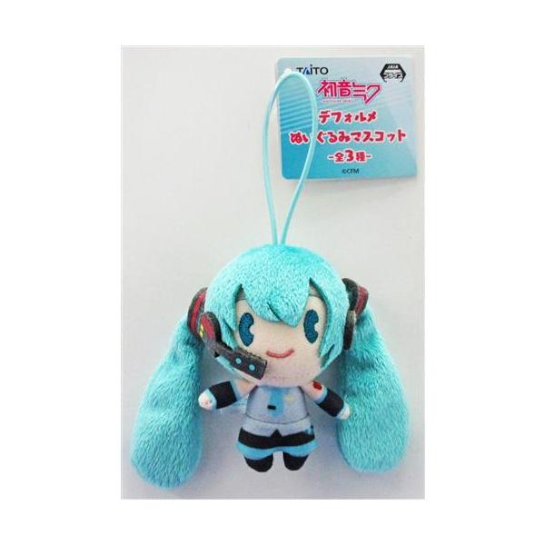 初音ミク デフォルメぬいぐるみマスコット A ボーカロイド ボカロ